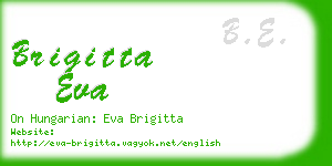 brigitta eva business card